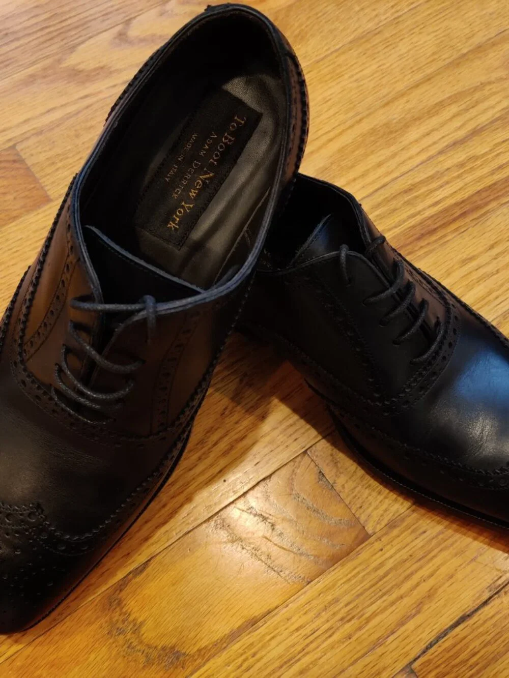 To Boot New York Avellino Brogue Leather Oxford US Size 9